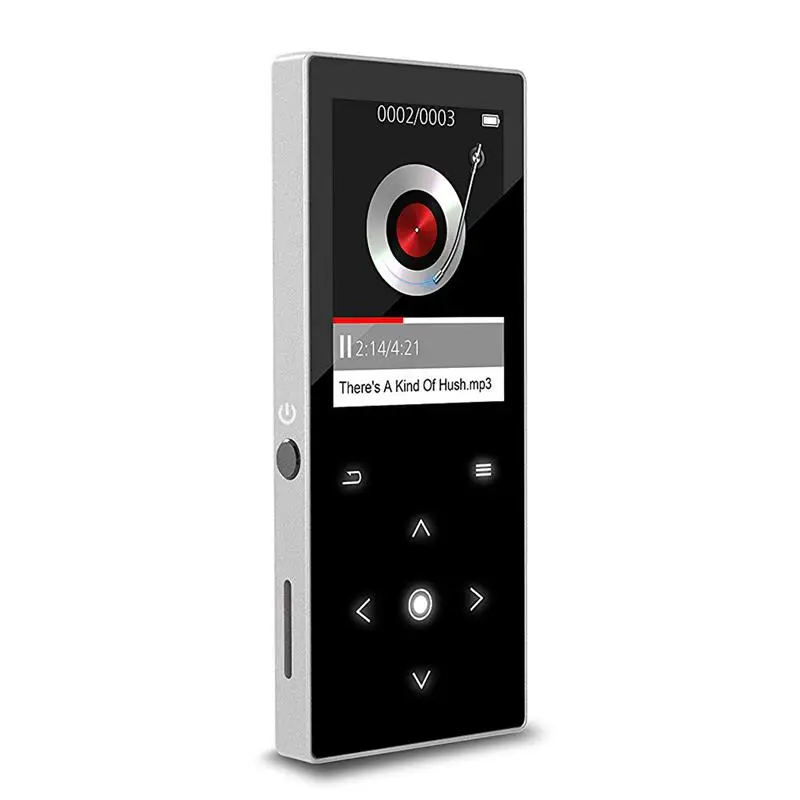 16 Гб Bluetooth MP3 плеер встроенный динамик сенсорный экран ультра тонкий музыкальный 1
