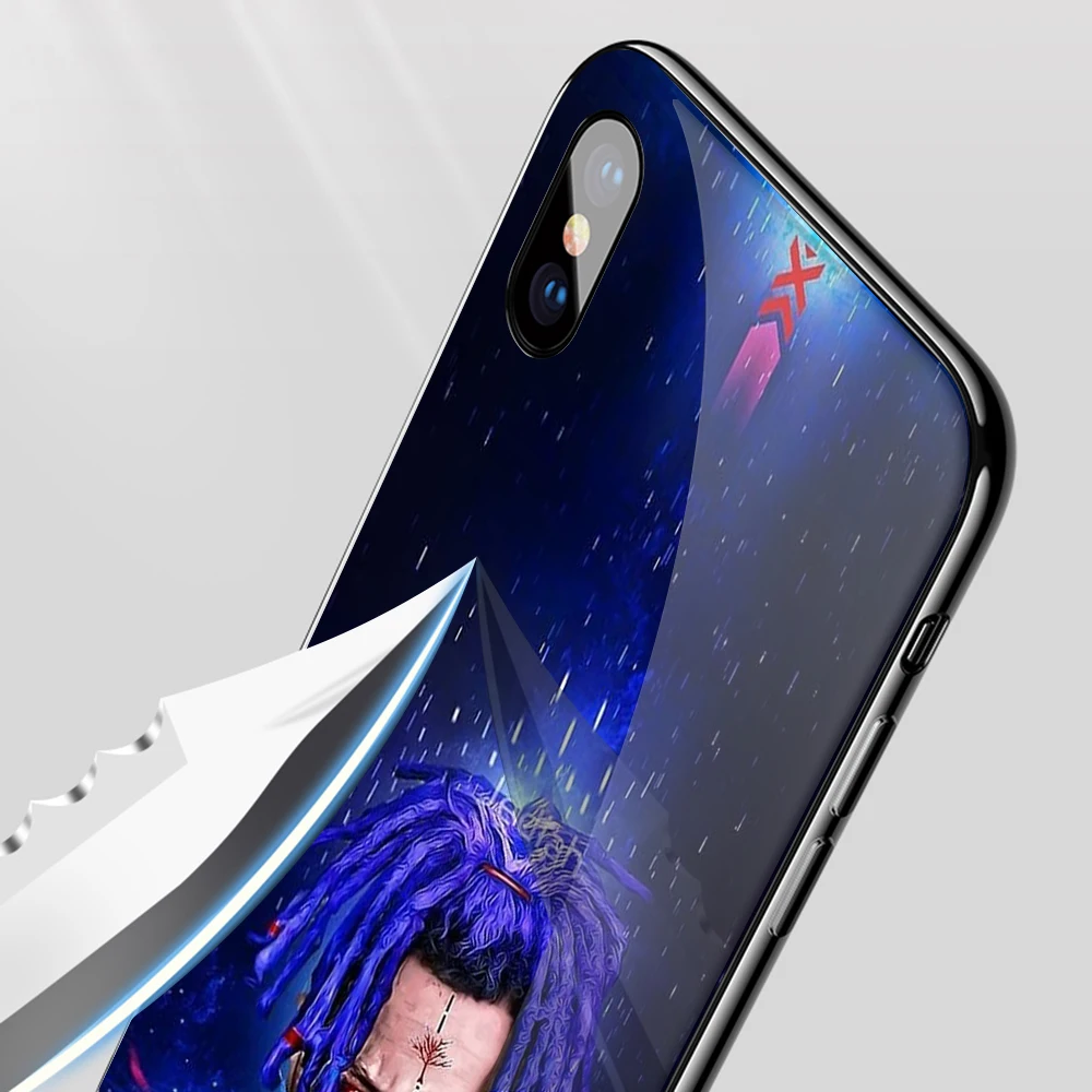 Чехол из закаленного стекла для iPhone 6 6S 7 8 Plus 5 SE XR X XS 11 Pro MAX розовый|Бамперы| |