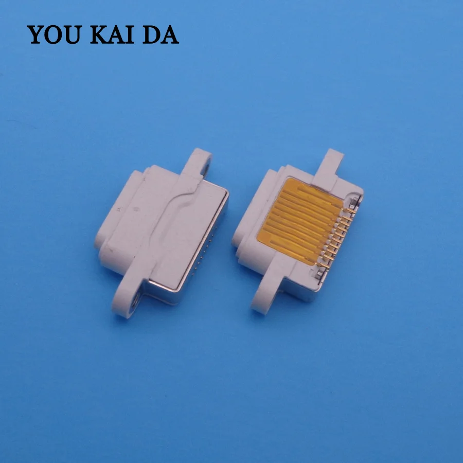 100 шт. Белый Мини USB разъем питания постоянного тока для Apple iPad 5 iPhone Ipad Mini 2 порт