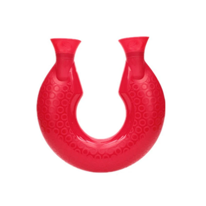 New Transparent PVC Hot Water Bottle Safe And Reliable High Quality Rubber Explosion-proof U-shaped Neck Home Heating Supplies | Бытовая