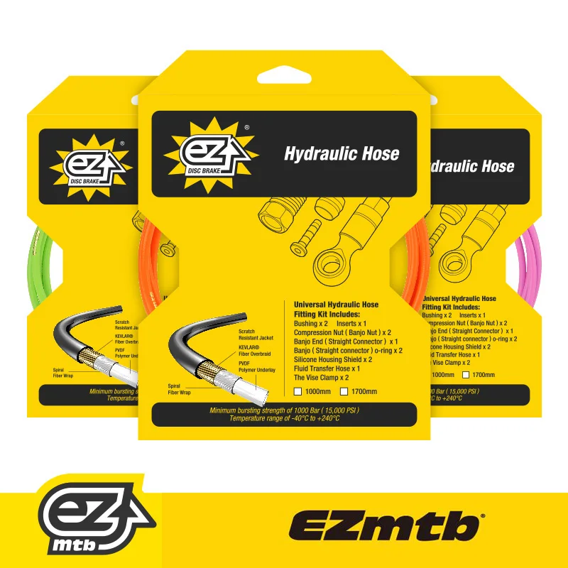 Велосипедный гидравлический тормоз EZ EZMTB шланг тормозной для Shimano & Sram avid формула