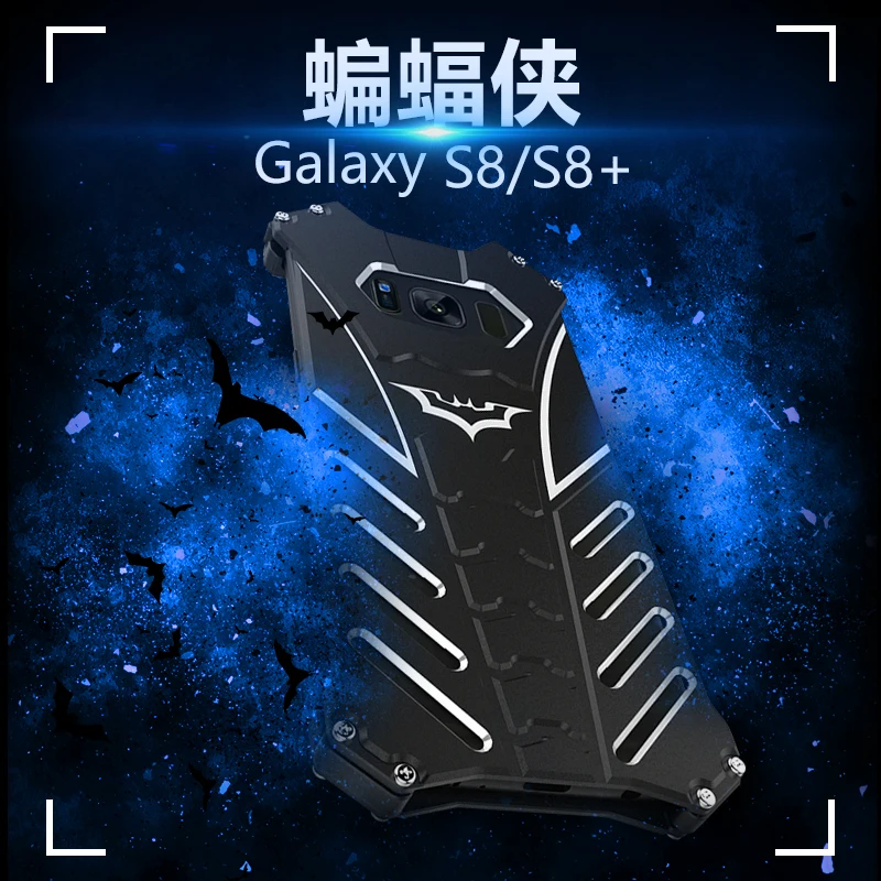 R-JUST Алюминиевый металлический чехол для Samsung Galaxy S8 Plus противоударный защитный