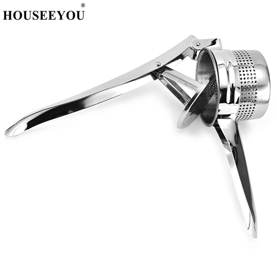 Пресс соковыжималка HOUSEEYOU из нержавеющей стали для картофеля пюре фруктов
