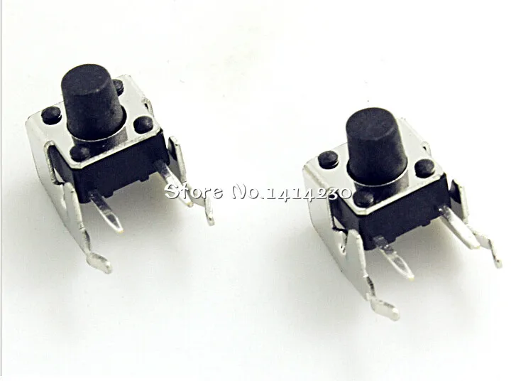 

20Pcs Tact Switch 6*6*6mm Horizontal with Bracket Tactile Push Button Switches 6x6x6mm Micro Switch