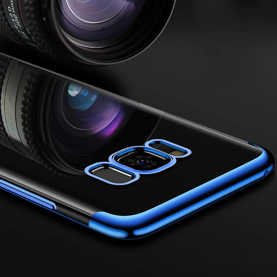 Покрытие бампер чехол на мобильный телефон для samsung Galaxy S9 плюс S8 S7 S10 S10E Note 9 8