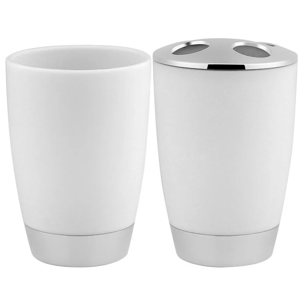 4 шт./компл. сплошной Аксессуары для ванной комнаты Набор полоскание умывание