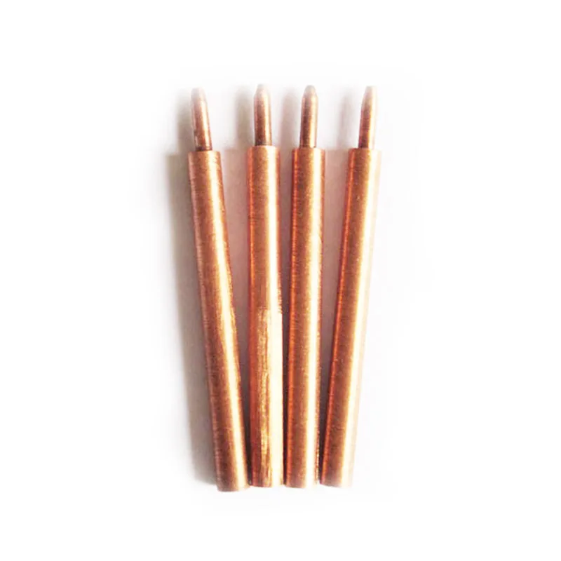 

4pcs spot welder Needle pin used for spot welding machine Alumina Copper Welding head Suitable for sunkko 709A 788h 709AD 787a+