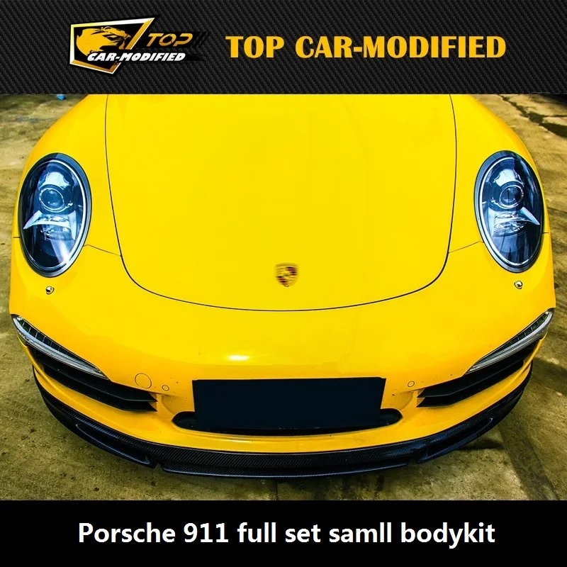 Бесплатная доставка роскошный дизайн части углерода для porsche body kit 911 991 изменить