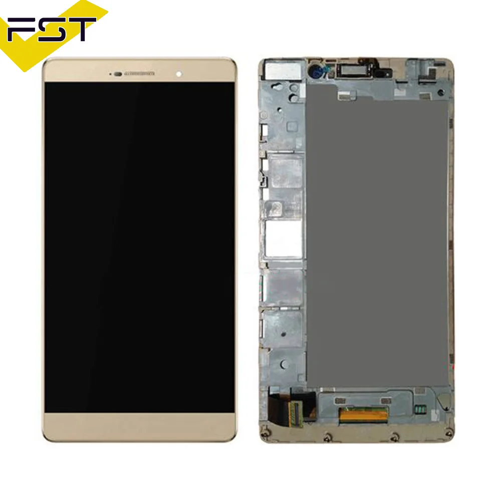 Для Huawei P8 Max ЖК-дисплей Дисплей и Сенсорный экран планшета Ассамблеи + рамка