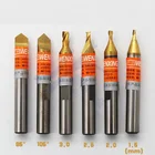 Лучшие концевые фрезы Wenxing, фрезы для резки ключей, слесарные инструменты, сверла