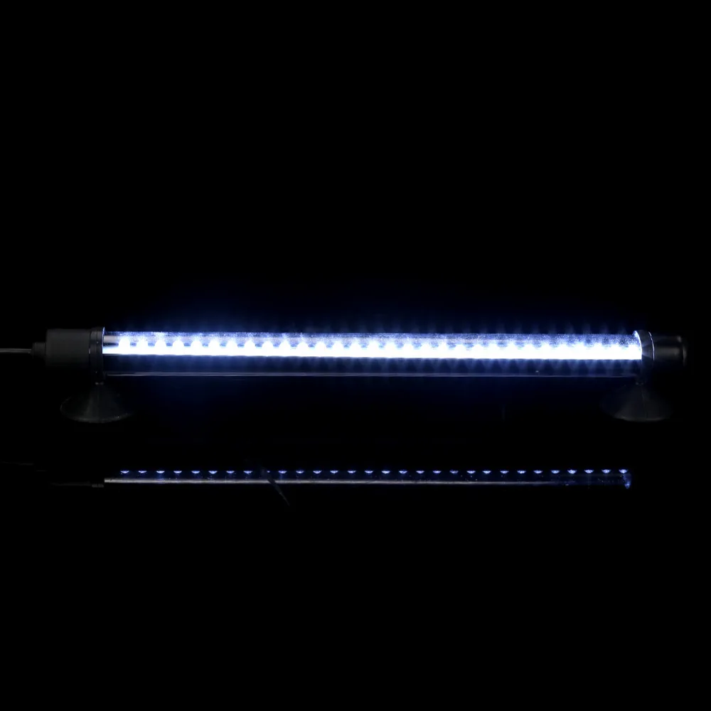Аквариумный аквариум 30 LED свет белый бар ПОГРУЖНОЙ водонепроницаемый зажим лампа