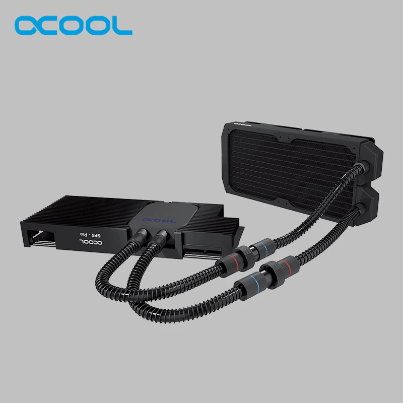 Материнская видеокарта Alphacool интегрированный радиатор водяного охлаждения 240 мм