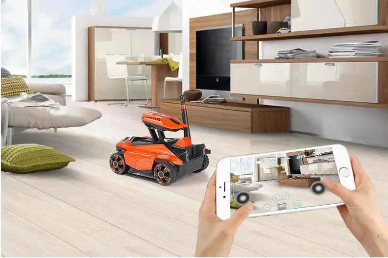 Бак шпион Newl с Wi Fi управляемый помощью смартфона регулируемой камерой 4CH RC VS 777