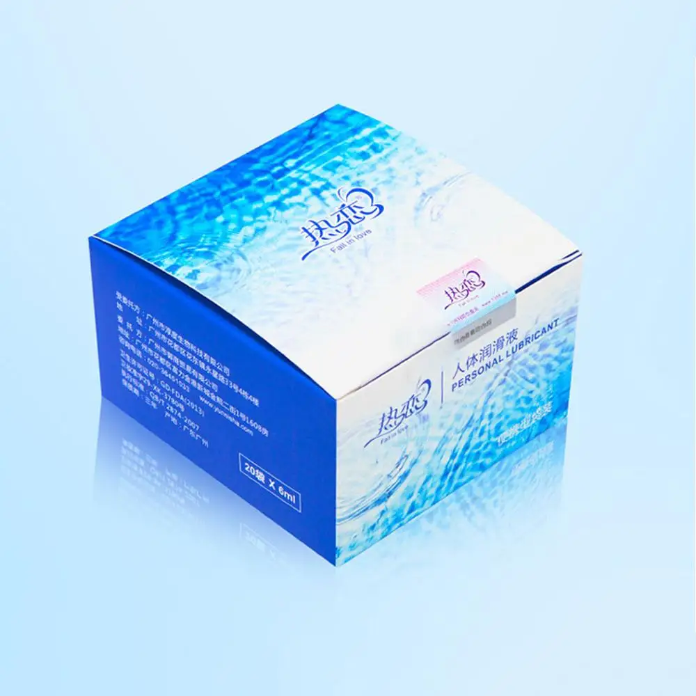 20 шт. на водной основе гладкий лубрикант для влагалища анальный секс луби гей