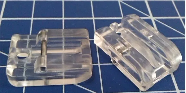 Детали для бытовой швейной машины невидимая пластиковая лапка на молнии 601 (5011