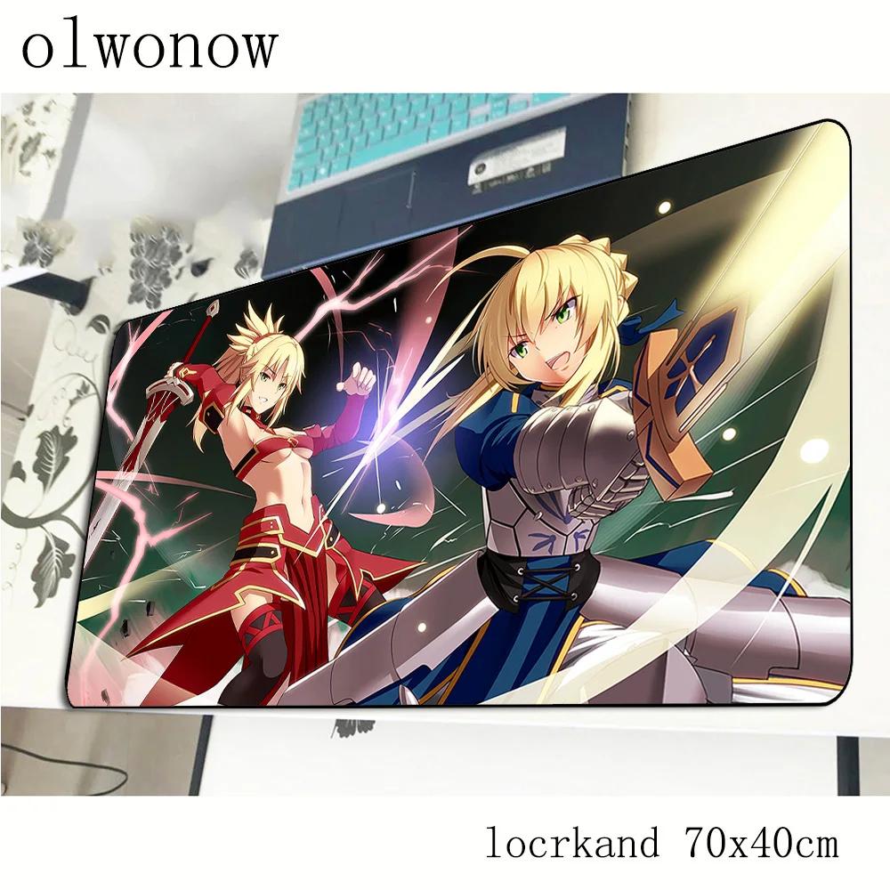 Fate Apocrypha коврик для мыши 70x40 см Бестселлер коврики для мыши лучший игровой коврик для мыши геймер популярные большие персонализированные коврики для мыши pc pad