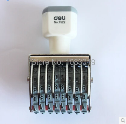 Бренд 3 мм 8 цифровая печать колесо машины портативный дата стемпинг оборудование