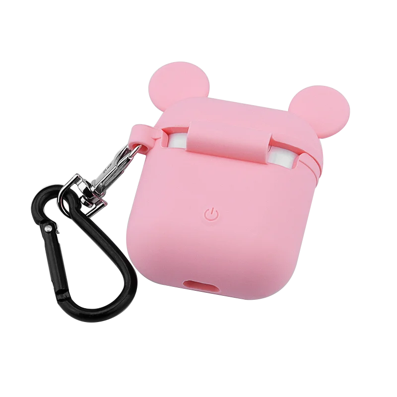 Для AirPods 2 Чехол милый мультфильм защитный чехол для Airpods беспроводные наушники чехол для Airpods i9S/i10 i12 i20 130 аксессуары