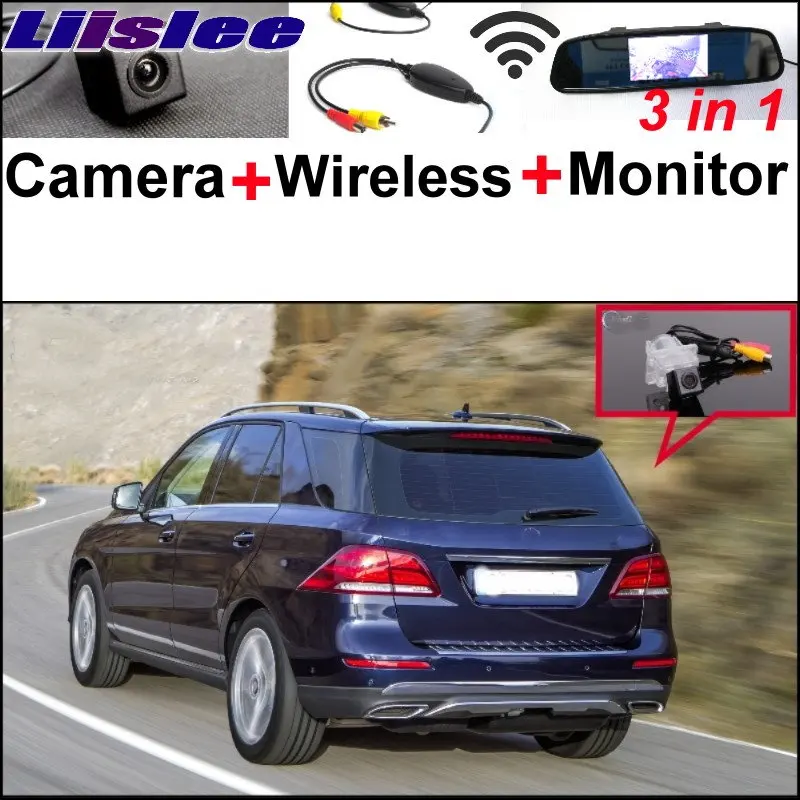 Liislee для Mercedes Benz M ML Class MB W166 3 в 1 Специальная камера + беспроводной приемник