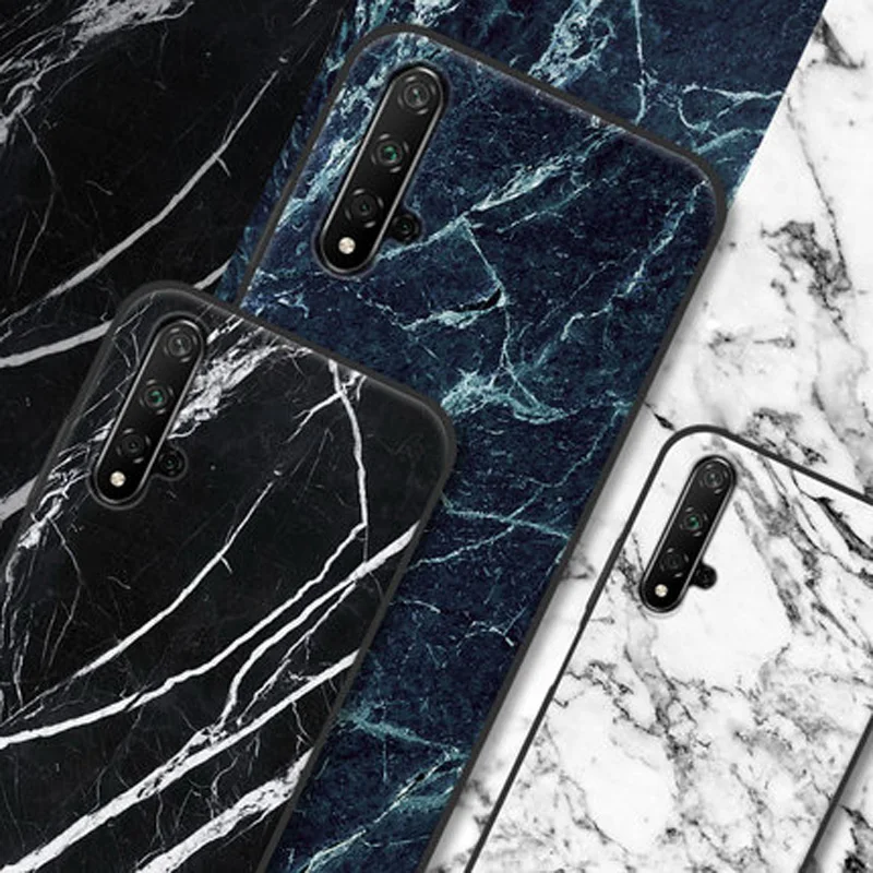 Силиконовый бампер 6 26 дюйма для Huawei Honor 20 чехол из мягкого ТПУ стильная задняя