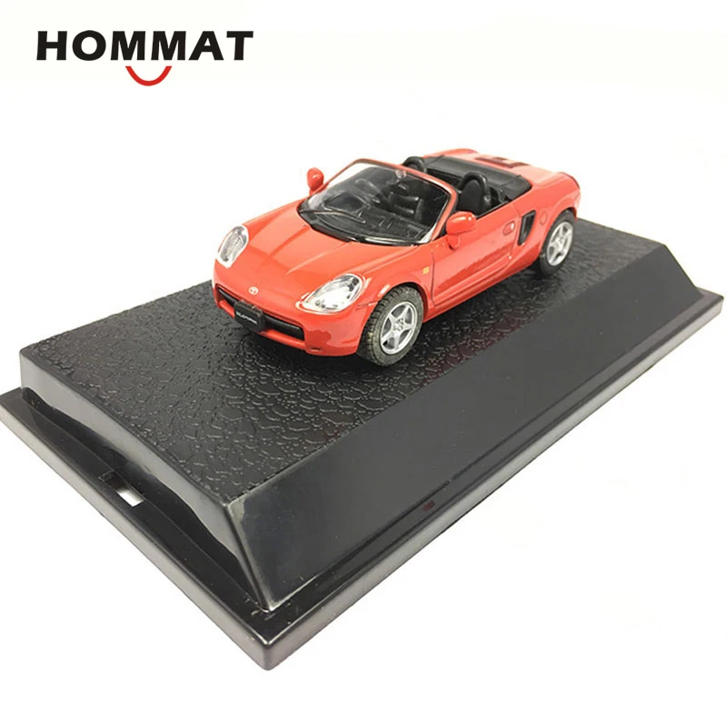 Модель HOMMAT 1/43 Toyota MR2 Спортивная модель автомобиля-трансформер литой игрушечный