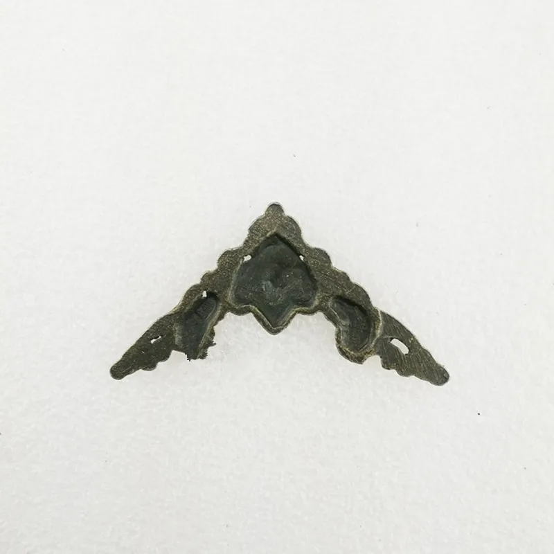 Филигранные треугольные цветочные обертки кабошон искусственные углы