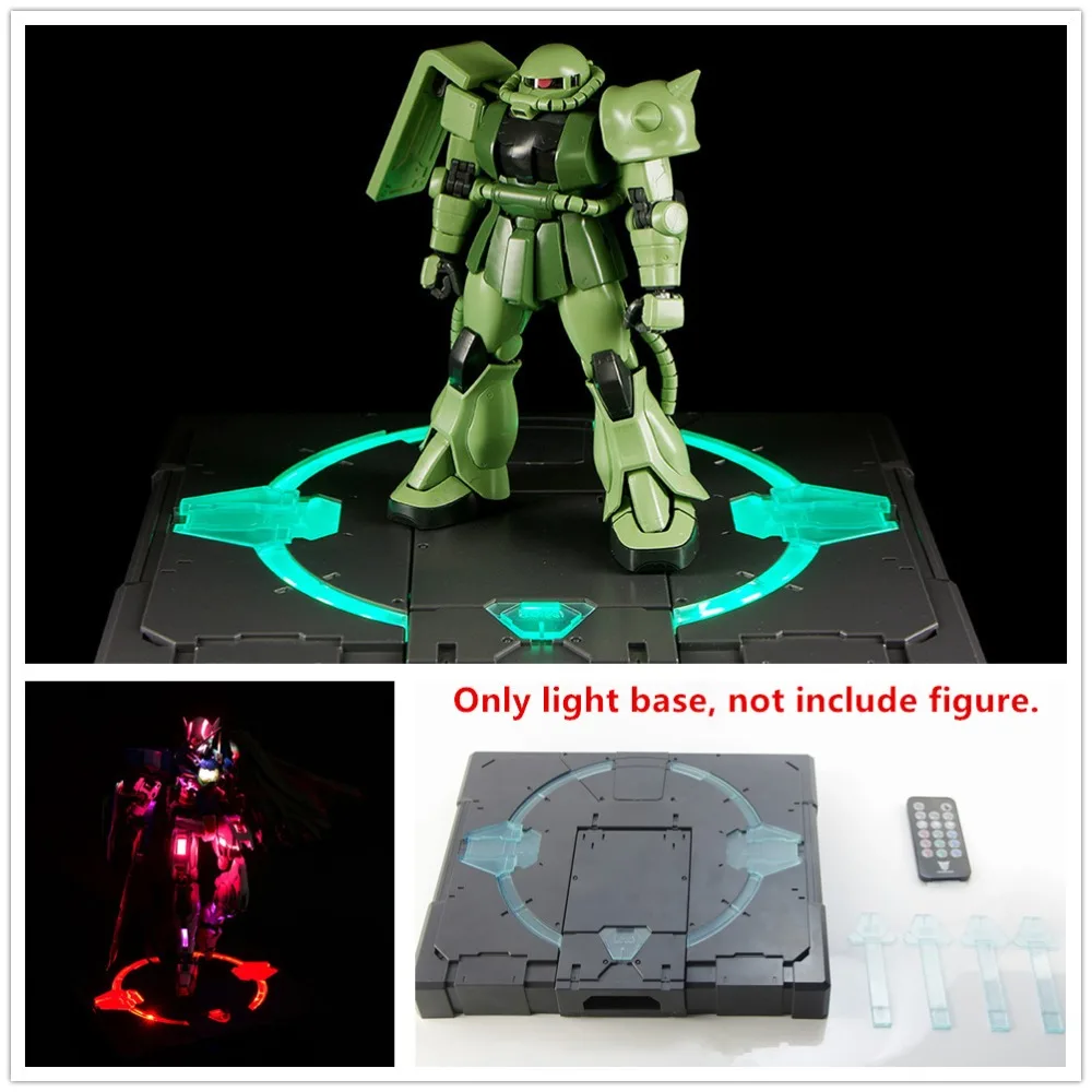 Демонстрационный светильник Fortress model для Bandai PG 1/60 MG 1/100 EXIA с красной рамкой в виде