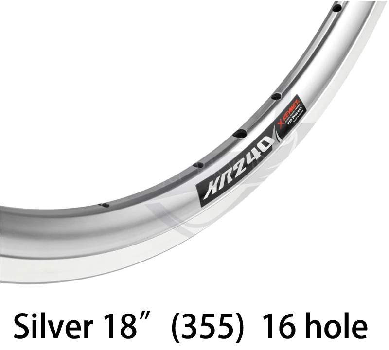Тёмно-синий KINLIN XR240 18/20 дюйма диски 355/406/451 велосипед тормоза V оправа 16/20/24 Отверстия - Цвет: Тёмно-синий