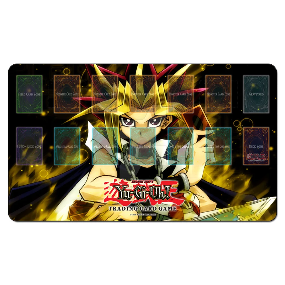 Nekroz из Gungnir Yugioh игровой коврик, настольные игры игровой коврик, YGO карта игровой коврик, заказной Настольный коврик с бесплатной сумкой - Цвет: Синий