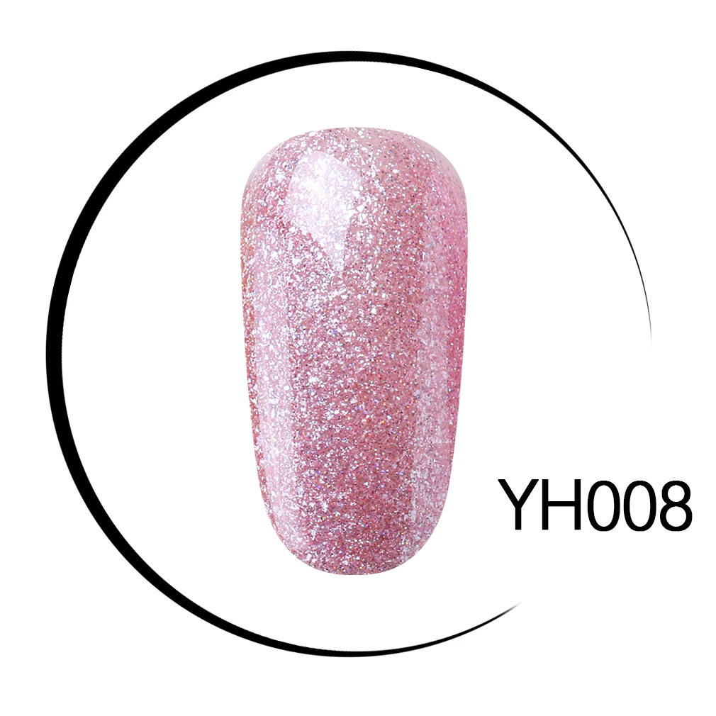 YH008 Elite99 Гель-лак замачиваемый УФ светодиодный Гель-лак для ногтей Базовое покрытие 10 мл розовый оранжевый светодиодный лак для ногтей УФ-отверждение Гель-лак - Цвет: YH008