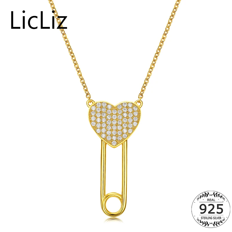 Женское Ожерелье цепочка LicLiz из стерлингового серебра 925 пробы с индейской