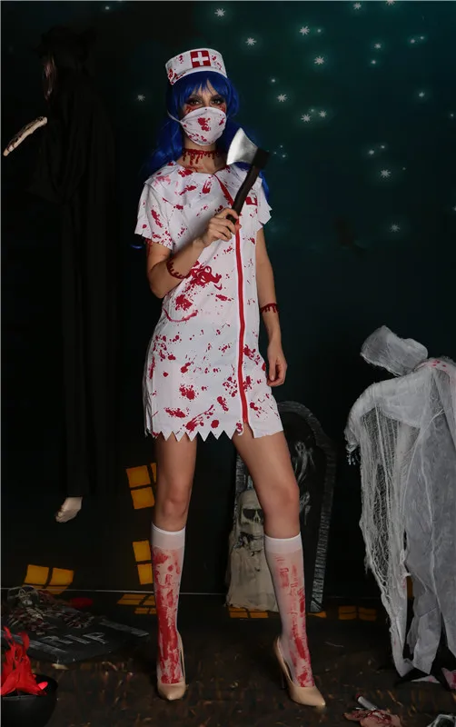 Новинка 2020 костюм для медсестры дьявола вечерние костюмы на Хэллоуин сцены