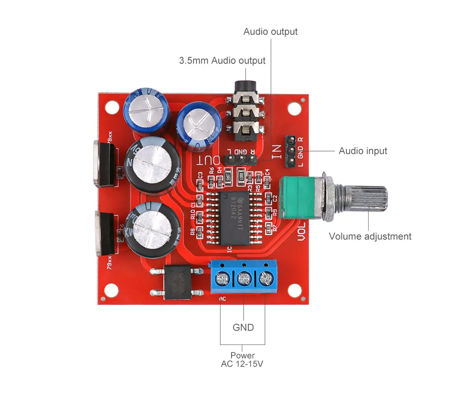 AIYIMA TPA6120 усилитель для наушников плата Amplificador стерео энтузиаст наушники AMP с регулировкой громкости