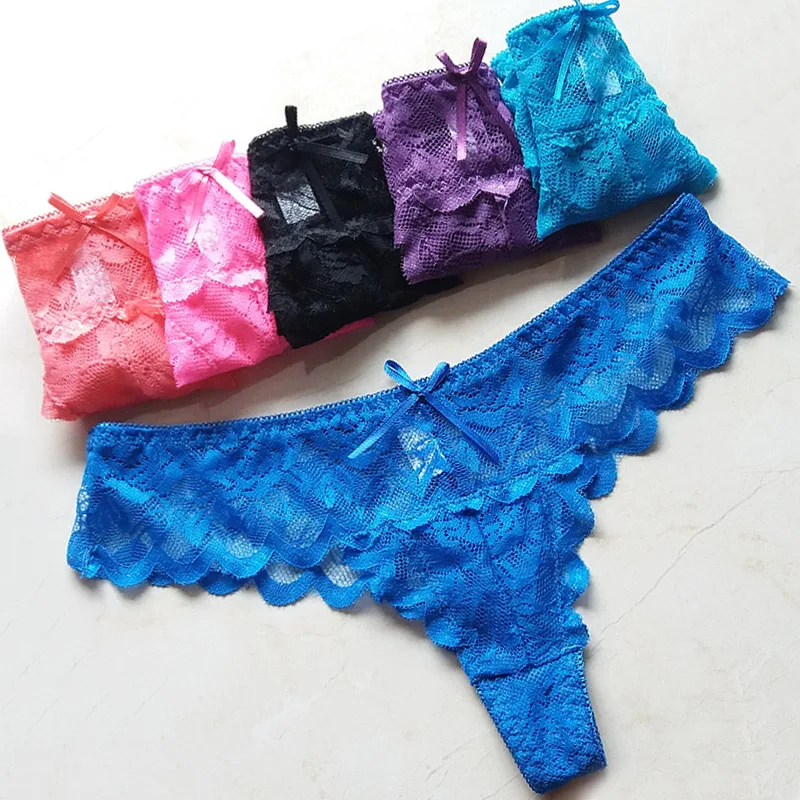 Underwear женщин сексуальные трусики кружева прозрачные женские трусы бесшовные