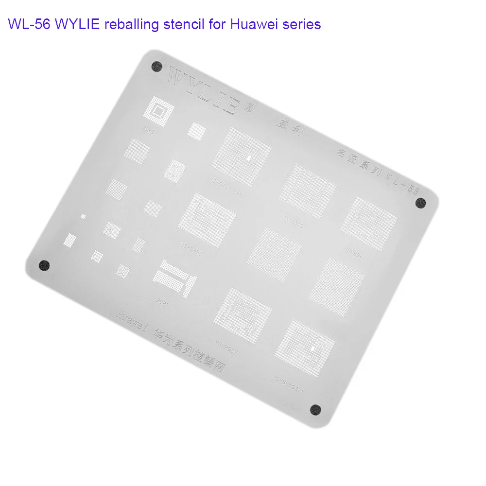 WYLIE Серебряный трафарет Bluetooth Wifi cpu IF power IC для Android серии мобильных телефонов чип