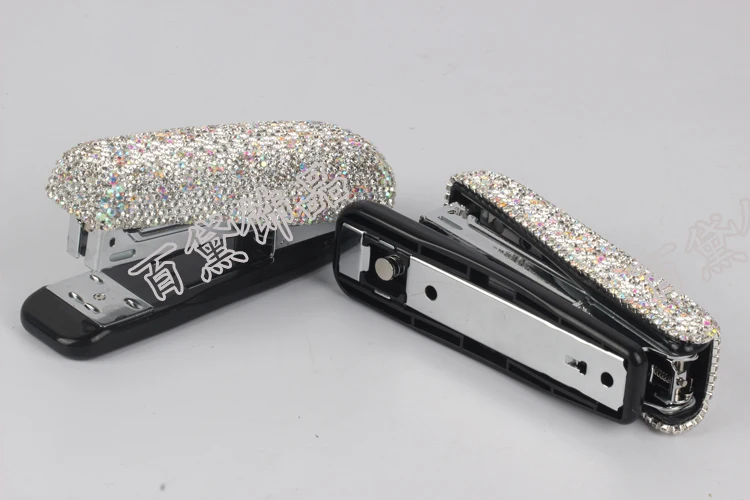 No. 12 алмазная игла средний степлер большой алмазный офисный канцелярский товар