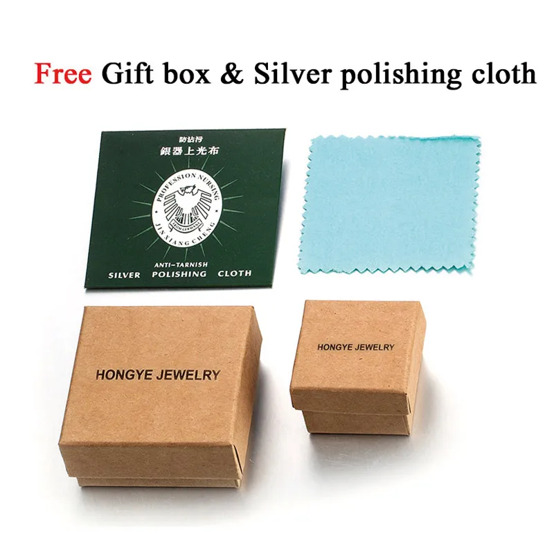 HONGYE ювелирное изделие для девочек элегантное ожерелье из стерлингового серебра