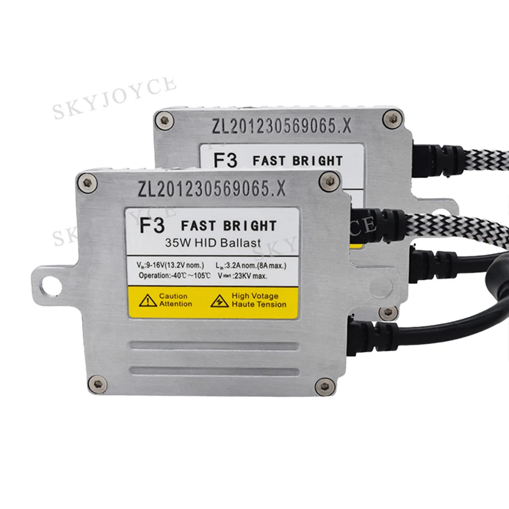 DLT F3 Быстрый старт HID балласт 35 Вт Яркий Yeaky Cnlight Heartray лампа комплект ламп для