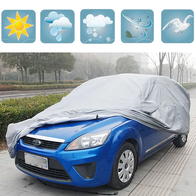 Водостойкая крышка автомобиля подходит для Ford Focus Fiesta Mondeo Taurus Tempo GL Victoria Probe Escort