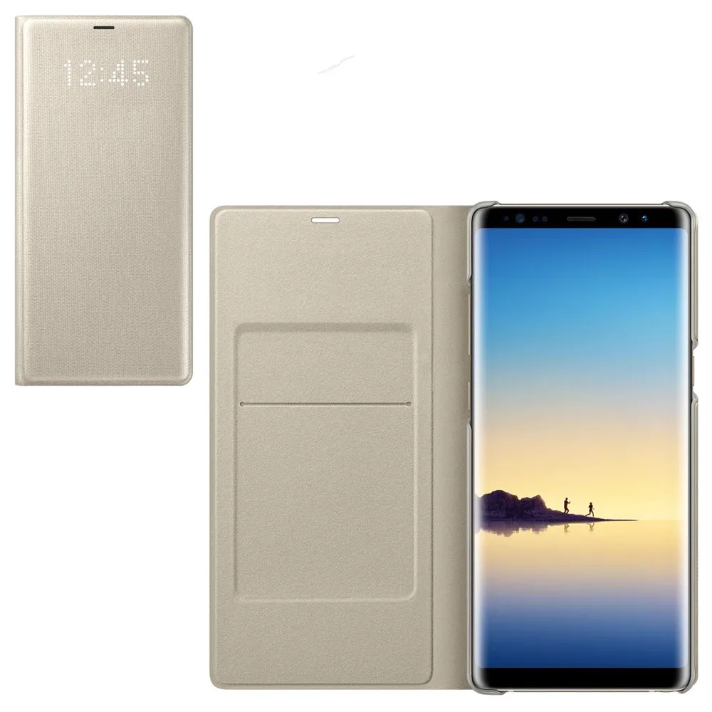 Светодиодный смарт-чехол для телефона samsung Galaxy Note8 N950F EF-NN950P с функцией сна