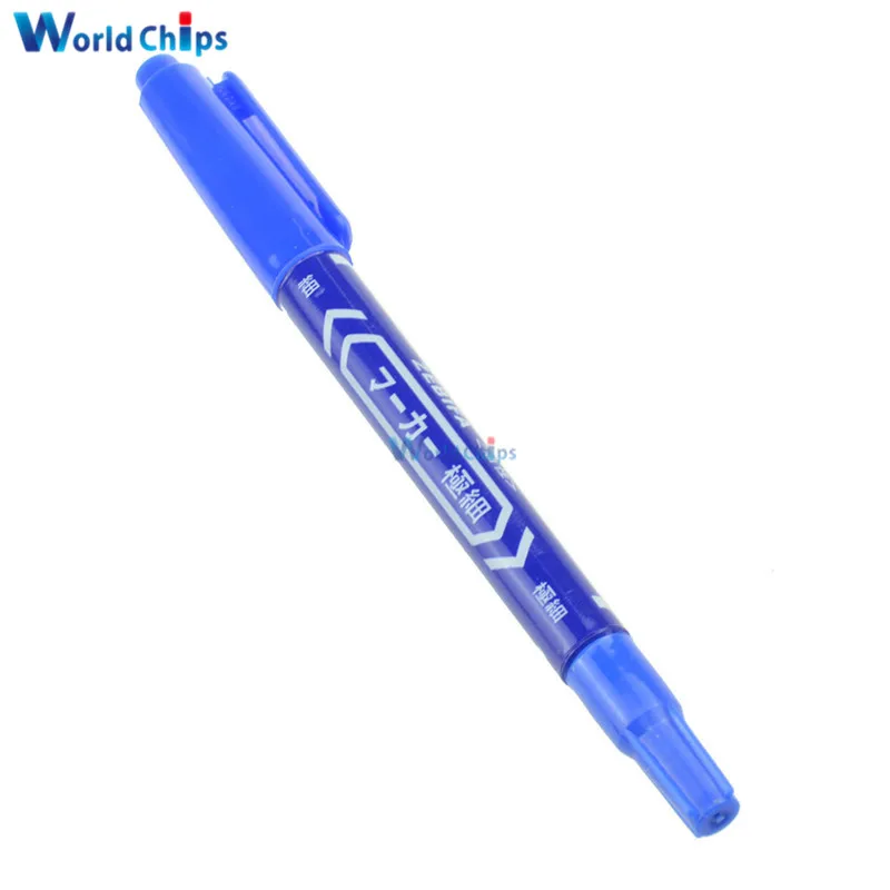 Синий красный черный CCL анти травление печатной платы чернильный маркер двойная