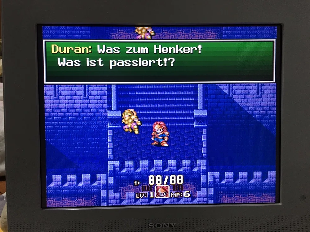 16 бит игры ** SEIKEN DENSETSU 3 Secret of Mana 2 (немецкая версия PAL! Немецкий язык!)|Игры для