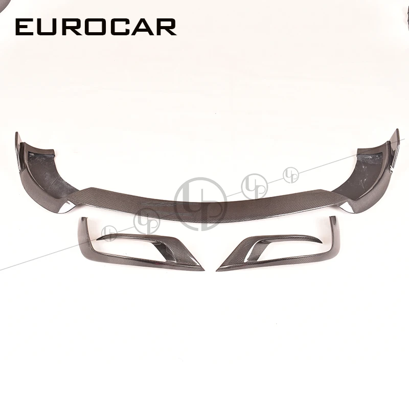 front lip S Class W222 Передние Губы S63 диффузор S65 B стиль Углеродные Передние Губы, борода W222 углеродный диффузор 14-16y - Цвет: front lip