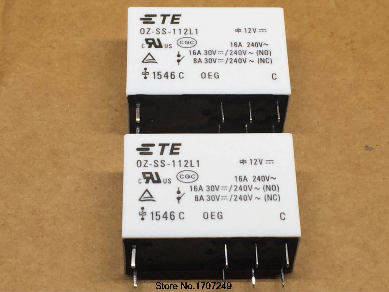 Реле мощности OEG 10 шт./набор 100% унций SS 112L 12VDC 12 В 16A 8PIN|power relay|12v 16aoeg relay |