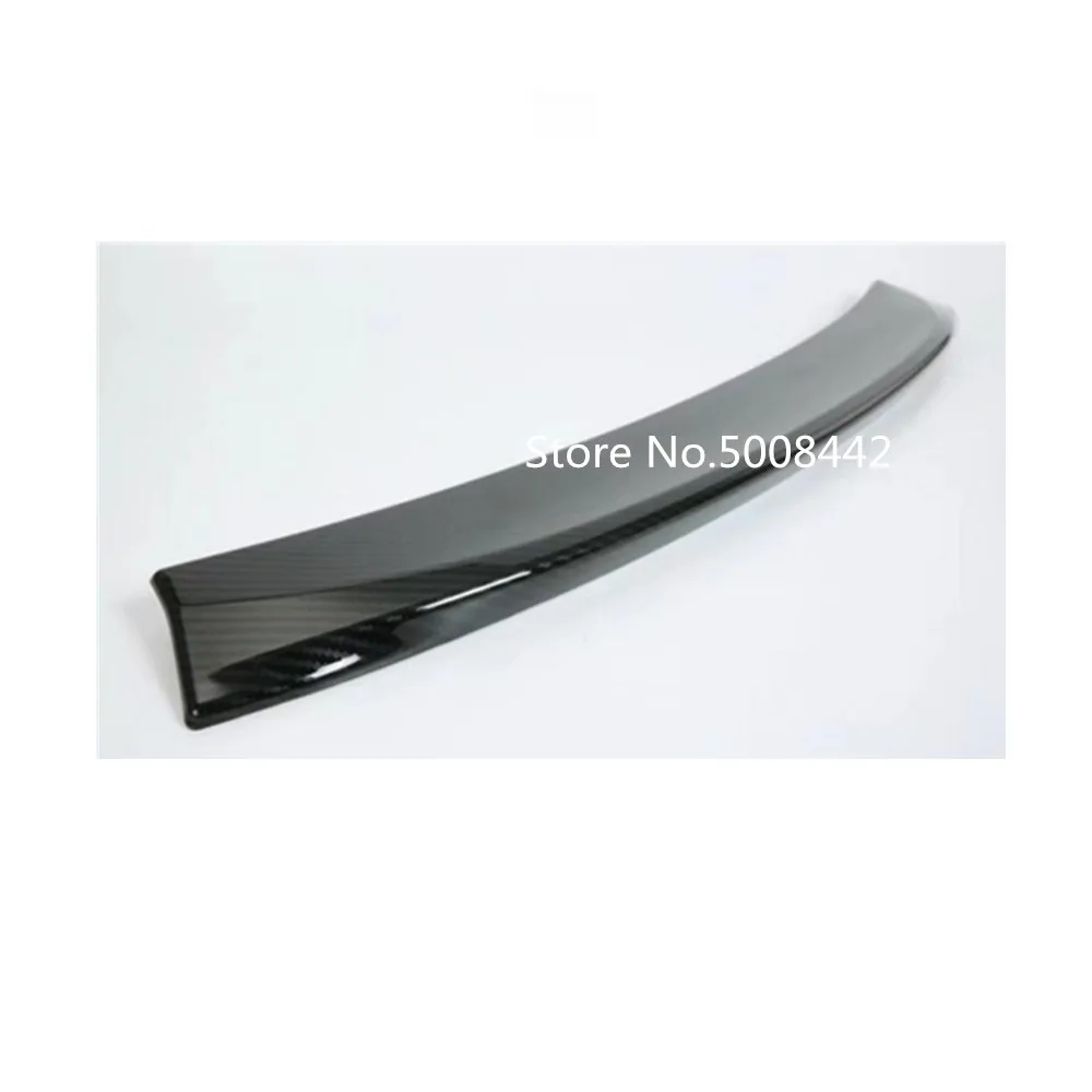 For Toyota C-HR CHR 2017 2018 2019 2020 2021 Styling ABS Chrome/Carbon Fiber Rear Door Wing Tail Spoiler Frame Plate Trim 1pcs | Автомобили