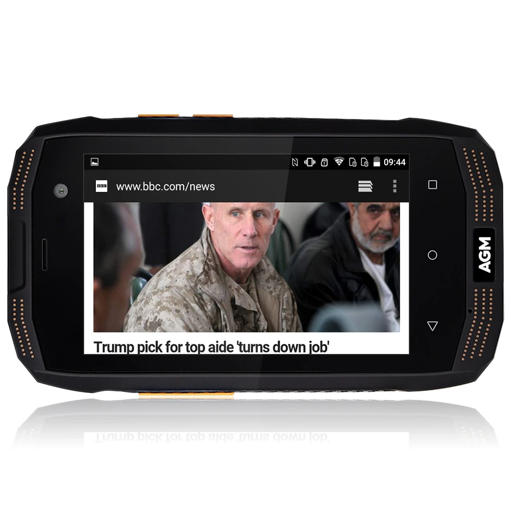 Оригинал AGM A2 Рио 4 г смартфон 4.0 дюймов Android 5.1 MSM8909 ядра 1.1 ГГц 2 ГБ + 16 IP68