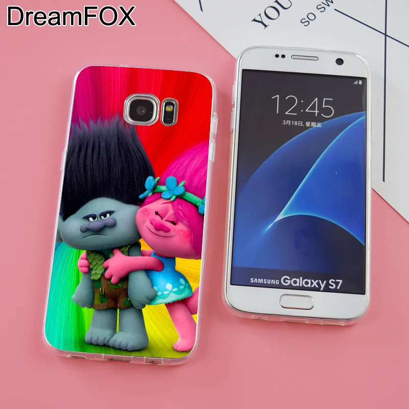 DREAMFOX K245 тролли Мягкий ТПУ силиконовый чехол для samsung Galaxy Note S 6 7 8 9 Edge Plus Grand Prime |