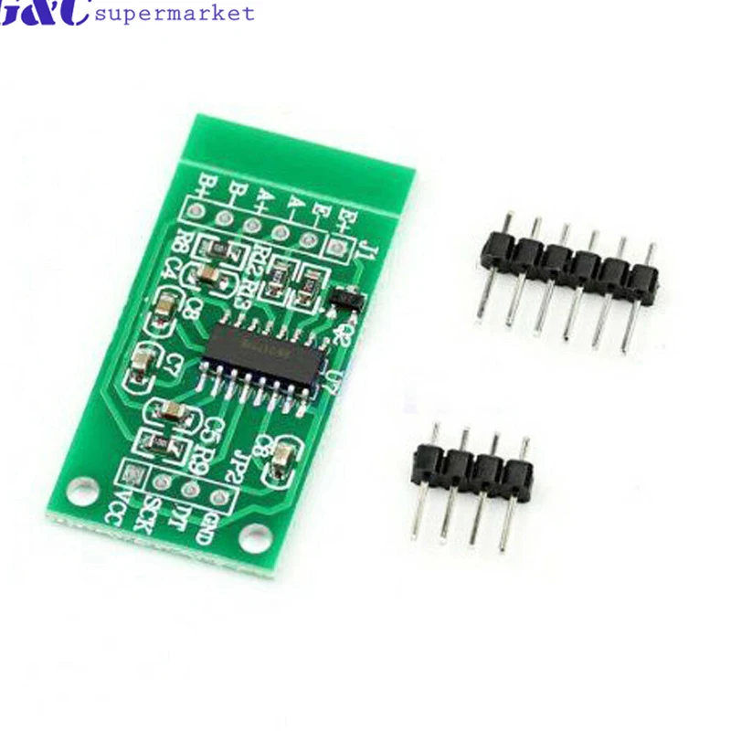 Двухканальный HX711 датчик давления для взвешивания 24-битный точный модуль A/D arduino