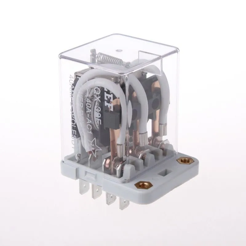 Реле мощности катушки JQX-38F DC24V 40A 11 Pin 3PDT