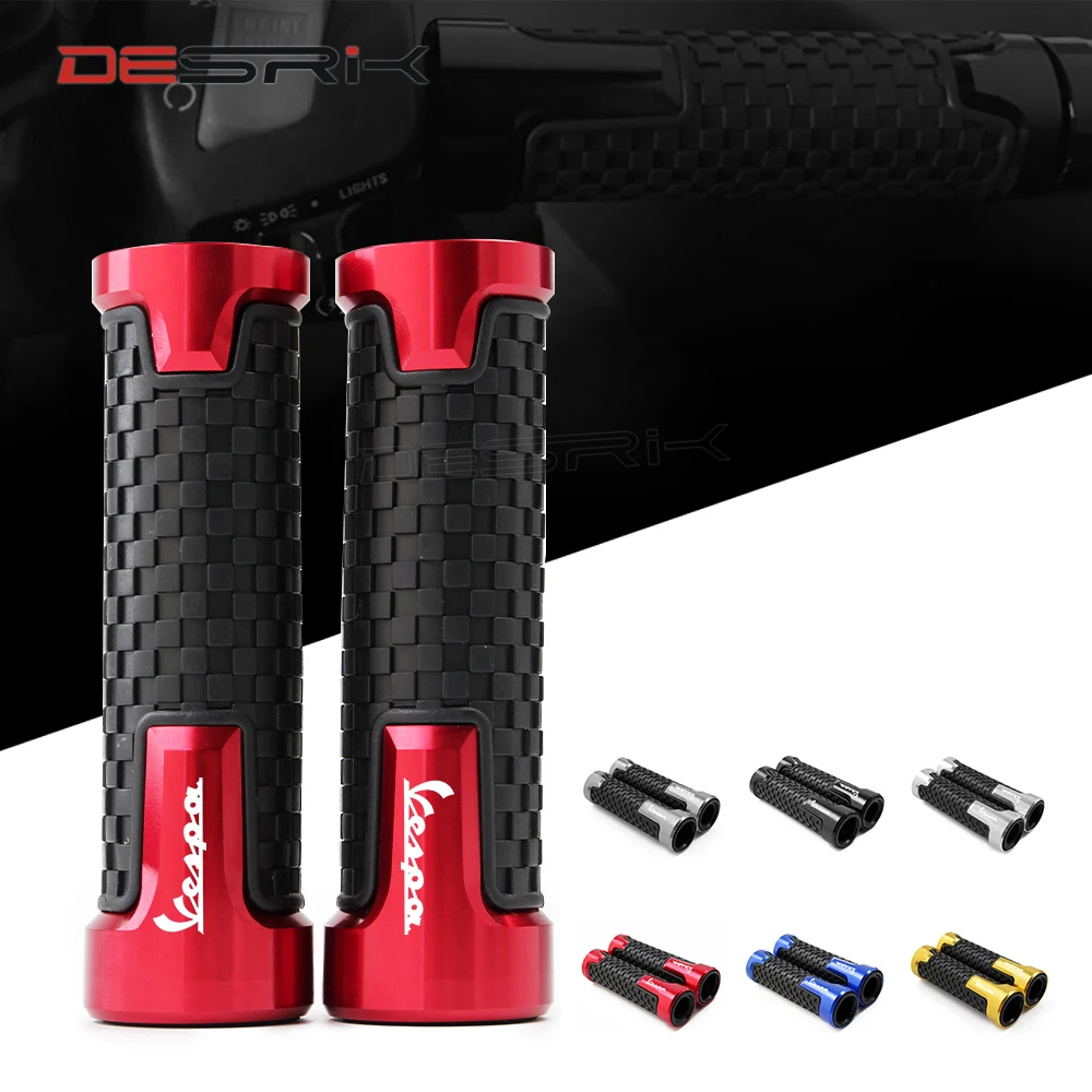 

Motorcycle Accessories 22mm 7/8'' FOR Vespa Piaggio Vespa GTS 300 Brand New Anti-Skid Handle Grips grips handlebar